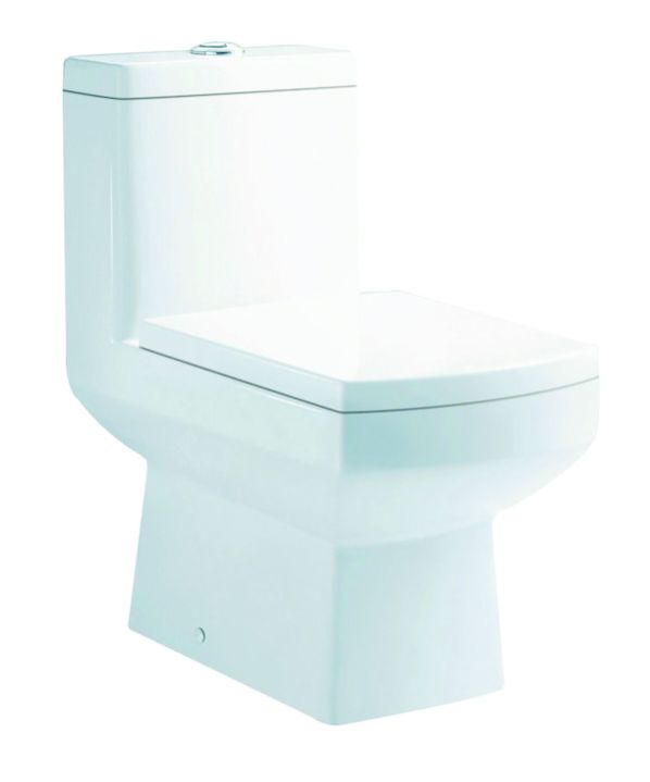 Parryware Qube X Single Piece Dual Flush Commode C847H Plumbing Bazzar