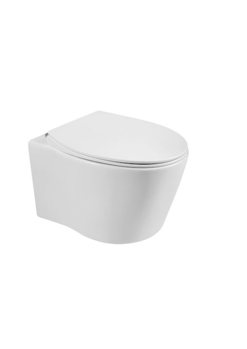 Parryware Zeus HiJet Rimless Wall Hung Dual Flush Commode C8932