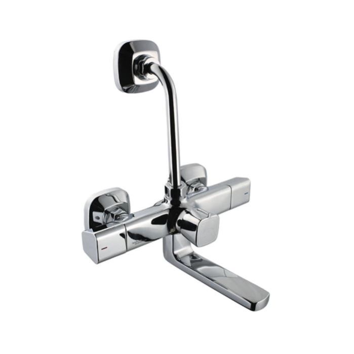 Hindware Starc Wall Mixer with Provision for Overhead Shower | F530020 ...