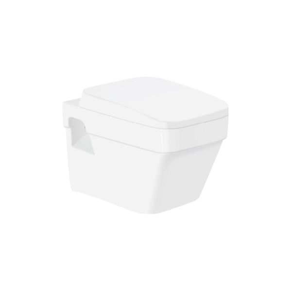 Kerovit Zehra Washdown Wall Hung Closet in white KB010 Plumbing Bazzar